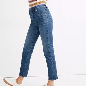 Madewell Classic Straight Leg Jeans